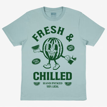 Fresh And Chilled Men's Watermelon T Shirt, 3 of 3
