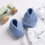 Personalised Baby Booties Beginner Knitting Kit, thumbnail 1 of 8