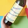 Personalised Happy Birthday Handsome Red Wine, thumbnail 2 of 2