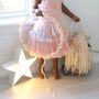 Large Personalised Pom Pom Fairy Light Hoop, thumbnail 2 of 7