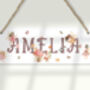 Personalised Fairy Garden Door Sign, Kids Bedroom Decor, thumbnail 2 of 2
