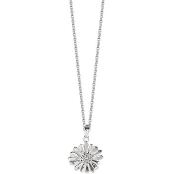 Sterling Silver Daisy Necklace, 2 of 3