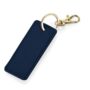 Personalised Saffiano Faux Leather Bag Charms Key Chain Keyring, thumbnail 6 of 7