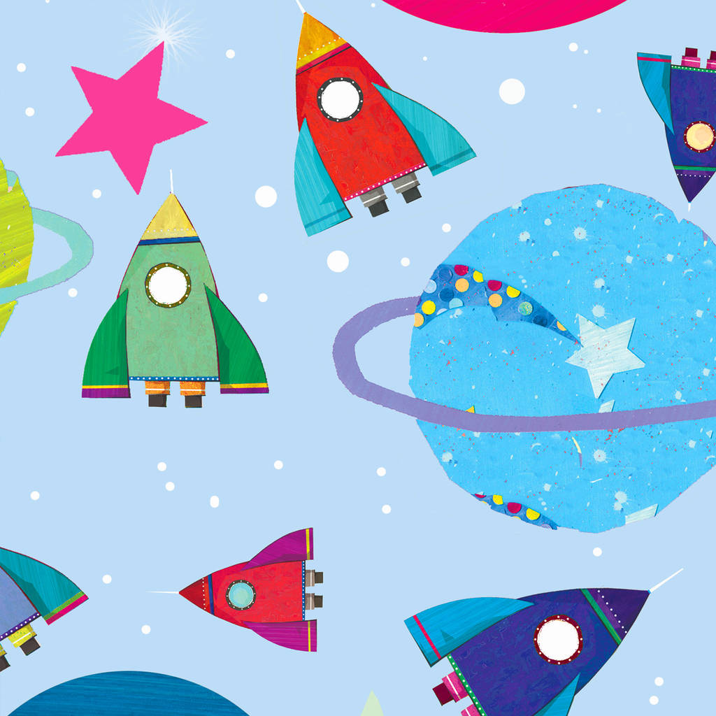 space gift wrap two sheets by kali stileman publishing