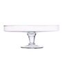 Recycled Glass Cake Stand | Two Styles | Optional Dome, thumbnail 5 of 7
