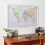 Personalised Classic World Map, thumbnail 1 of 12