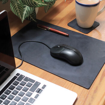 Personalised Home Office Mouse Pad And Coaster Set, 11 of 12