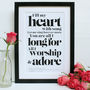 Personalised My Favourite Song Framed Print, thumbnail 7 of 12