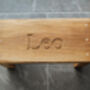 Children's Engraved Oak Kitchen Stepstool, thumbnail 4 of 12