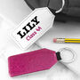 Personalised Glittery School Bag Tag, thumbnail 1 of 12