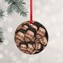 Personalised Face Photo Christmas Ornament, thumbnail 5 of 6