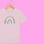 Boho Rainbow Girls And Boys T Shirt, thumbnail 1 of 12