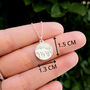 Small Happy Place Mountain Necklace, thumbnail 4 of 6