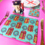 British Telephone Box Set Of Four Placemats, thumbnail 1 of 2