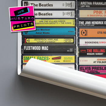 58th Birthday Print Music From The Year You Were Born, 4 of 8