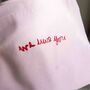 Personalised Handwriting Custom Cotton Tote Bag Gift, thumbnail 9 of 12