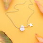 Ghost Personalised Star Charm Necklace, thumbnail 4 of 5