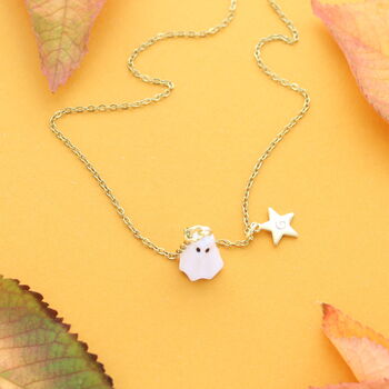 Ghost Personalised Star Charm Necklace, 4 of 5