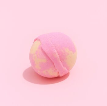 Love And Hugs Pink Lemonade Bath Bomb Heartfelt Gift⎜Relaxing Spa Treatment Gift For Her, 2 of 5