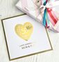 50th Golden Wedding Personalised Anniversary Card, thumbnail 1 of 2