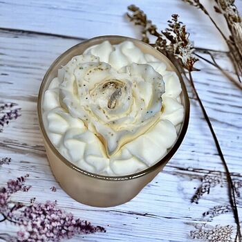 Candle Luxury Bespoke Flower Whipped Wax 45hr Burn, 5 of 7
