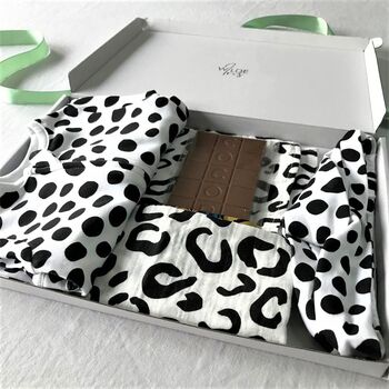 New Baby Sensory Letterbox Gift Set Dalmatian Print, 3 of 3