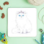 Cat Coaster Cats In Hats And Wigs Coasters, thumbnail 6 of 12