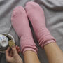Personalised Cashmere Wool Soft Bed Socks Gift For Mum, thumbnail 4 of 8