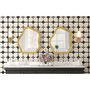 70x80 Cm Wall Mirror Vintage Gold Accent Mirror, thumbnail 11 of 11