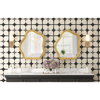 70x80 Cm Wall Mirror Vintage Gold Accent Mirror, 11 of 11