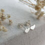 Sterling Silver 925 Solid Love Heart Ear Stud Earrings, thumbnail 6 of 8