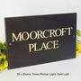 Personalised Gold Leaf Signs, thumbnail 9 of 12