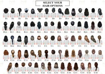 Personalised Sisters Print Big Middle Little, 4 of 5