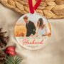 Personalised Bauble – First Christmas Married As Husband, thumbnail 5 of 5