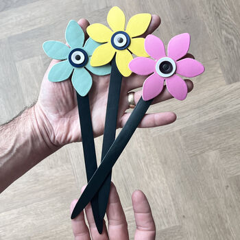 Leather Flower Bookmark, 4 of 4