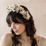 Adelaide Wedding Dried Flower Crown Headband, thumbnail 3 of 3