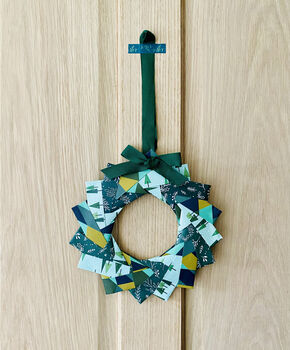 Fold Your Own Origami Wreath, 3 of 4