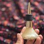 Wine Bottle Reusable Cork, Gold Silver Bottle Closure, thumbnail 10 of 11