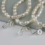 Personalised Freshwater Pearl Birthday Charm Bracelet, thumbnail 5 of 7