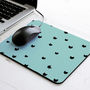 Personalised Cat Mouse Mat Rectangle, thumbnail 1 of 4