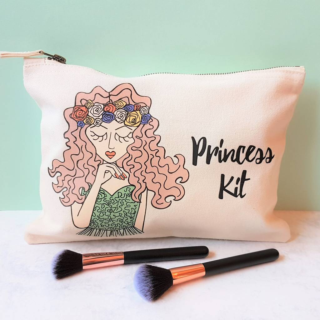 princess makeup bag