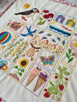 Summer Splendour Hand Embroidery Kit, 4 of 12