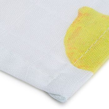 Muslin Baby Swaddle Super Soft 100% Cotton Lemon, 6 of 7