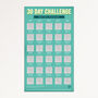 30 Day Challenge Scratch Off Poster, thumbnail 4 of 12