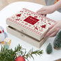 Personalised Festive Scandi Christmas Eve Box, thumbnail 3 of 9