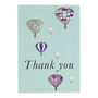 Pack Of Eight Thank You Cards, thumbnail 2 of 3