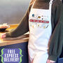 Personalised 40th Birthday White Apron, thumbnail 2 of 11