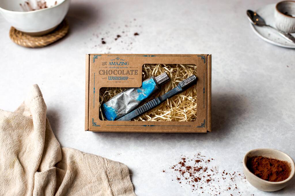 Chocolate Toothbrush And Toothpaste Dentist Gift Box By The Amazing