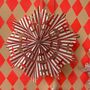Red And White Stripy Paper Fan Decoration Kit, thumbnail 2 of 5