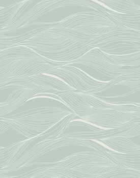 Abstract Wave Outline Wallpaper, 3 of 6